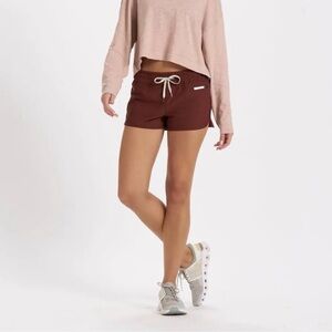 Vuori maroon running shorts - NEW